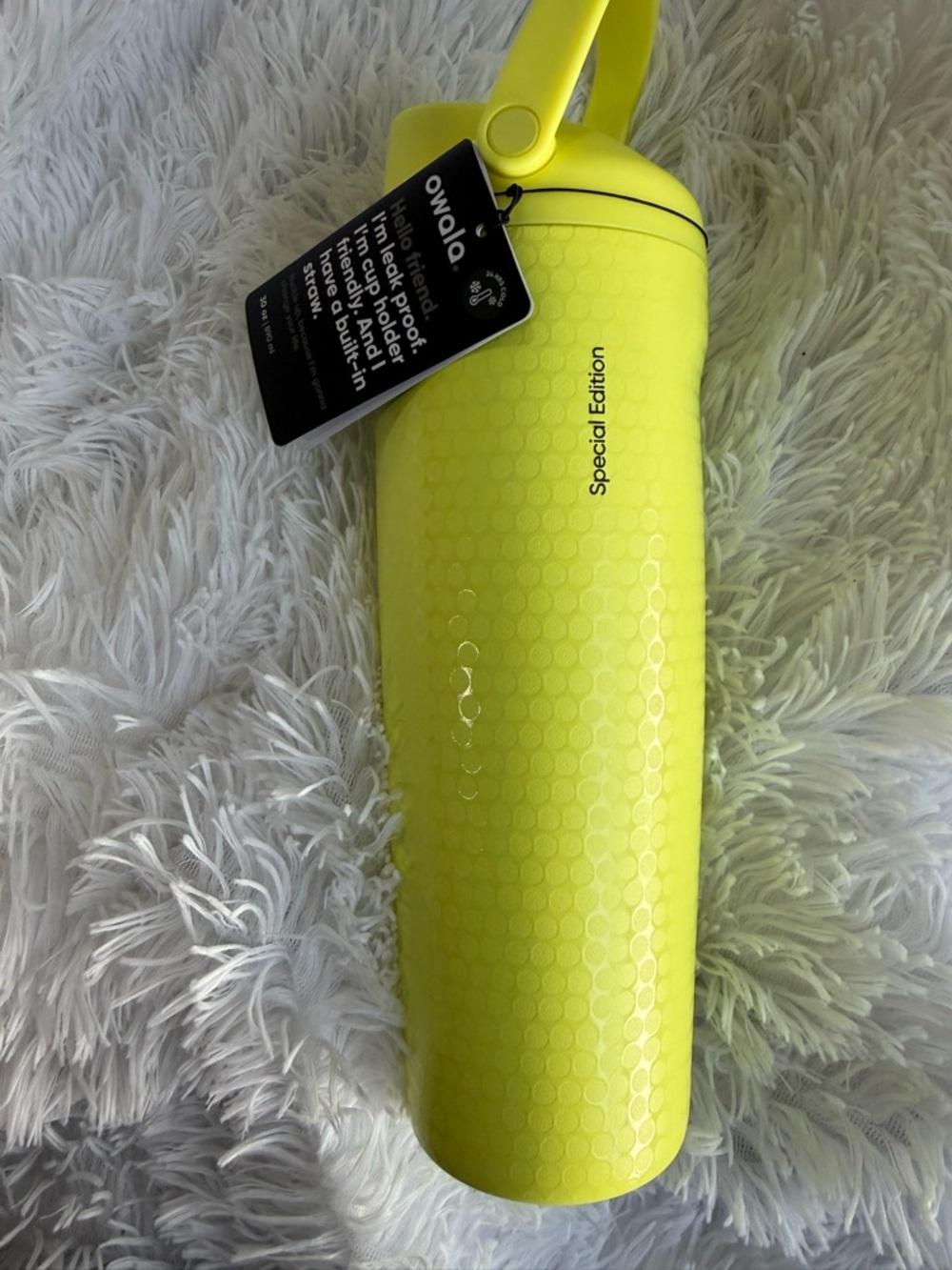 Owalo Special Edition Yellow Insulated Water Bottle